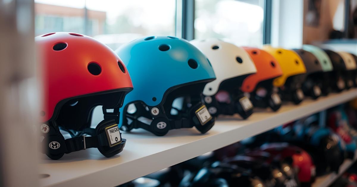 Capacetes para patins