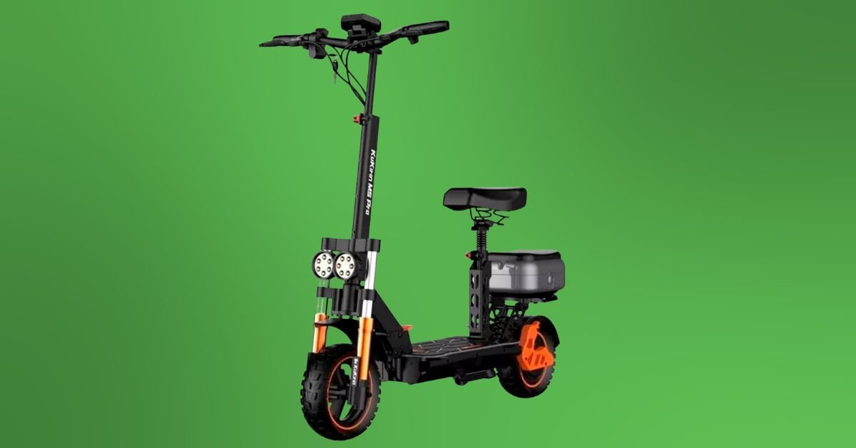 Patinete elétrico com banco 